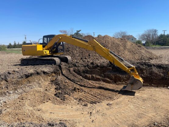 Excavation in Monroe County